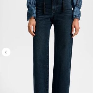 Veronica Beard Taylor Dark Midnight Jeans